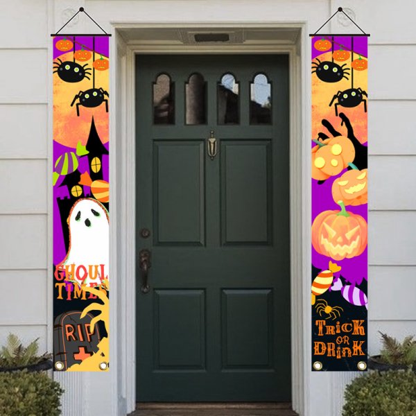 D713 Halloween Door Banner