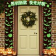 D714 Halloween Luminous Door Banner