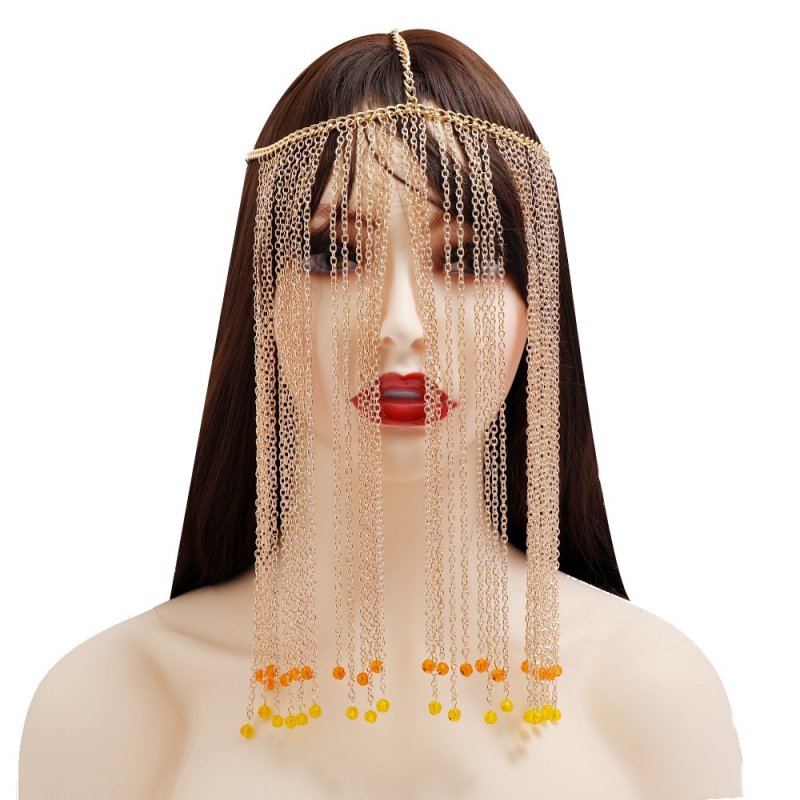 M105 Full Cover Face Chain Metal Head Necklace