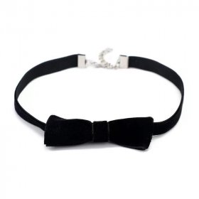 N338 Bow With Ring Christmas Collar