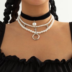 Multi Layer Pearl Necklace