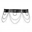 O Ring Pendant Chain Tassel Waist Belt