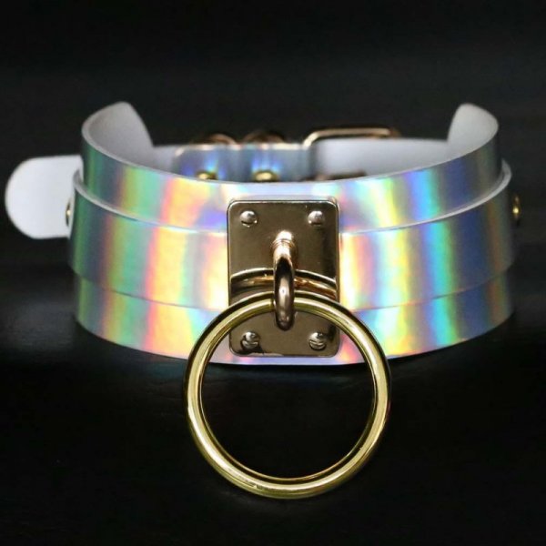 Laser Golden O Ring Collar