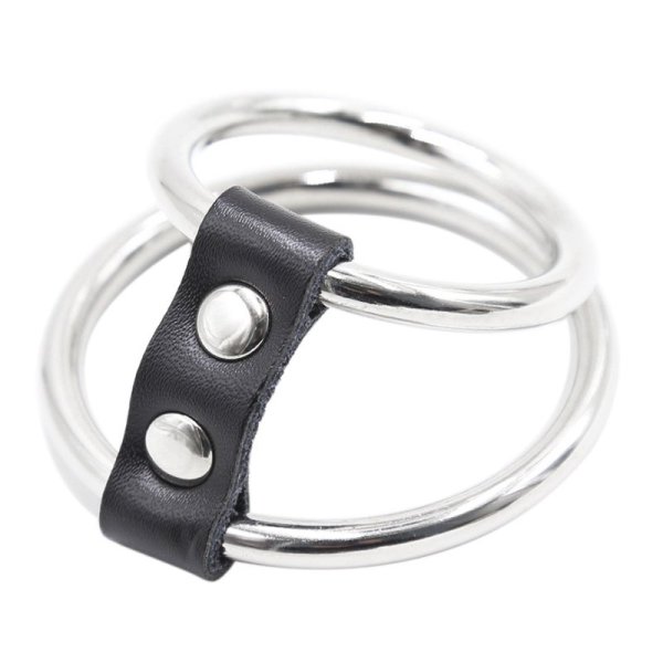 Double Cock Ring Harness