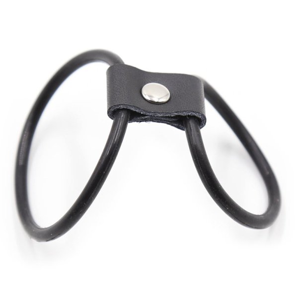 Double Cock Ring Harness
