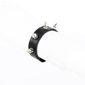 Premium Spiked Leather Cock Ring