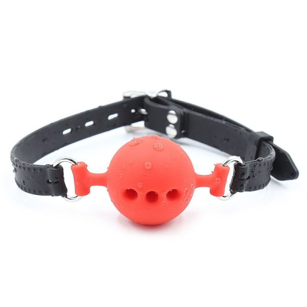 Full Silicone Breathable Ball Gag