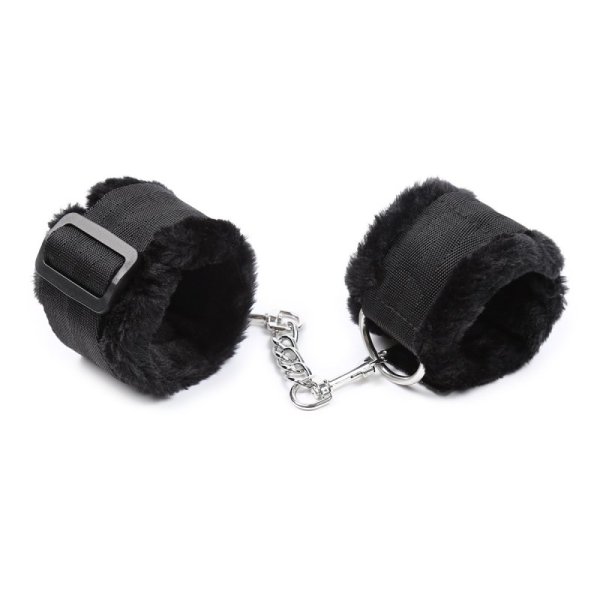 Nylon Belt Fur Lined Cuffs
