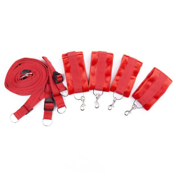 Bed Bondage Restraint Kit - Villus Cuffs