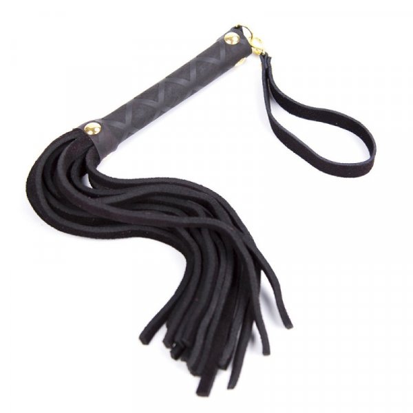 Golden Hook Faux Leather Whip