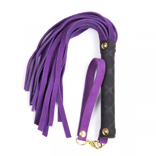 Golden Hook Faux Leather Whip