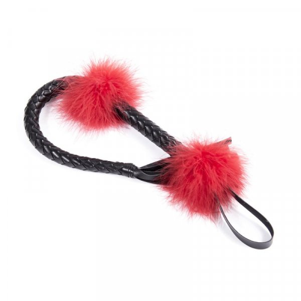 Feather Ball Handle Whip