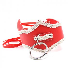 Adjustable O Ring Lace Collar