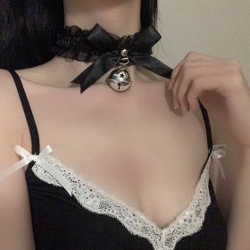 Lace Collar With Bell