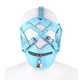 Strict PVC Zipper Harness Hood