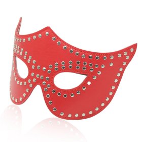 Eye Mask with Rivets Detail