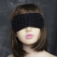 Blindfold with Flower Detail - Elastic Band