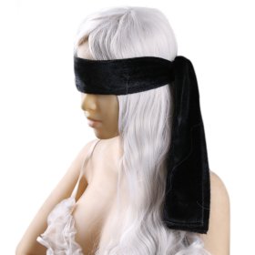 Plush Blindfold Belt