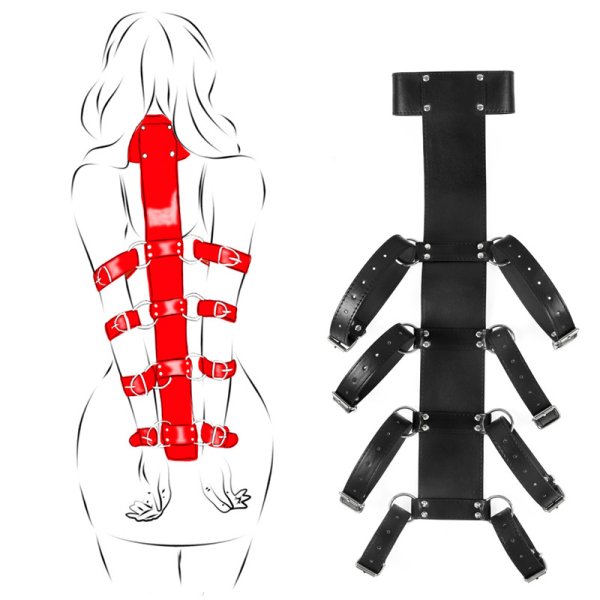 Bondage Strap Armbinder Trainer