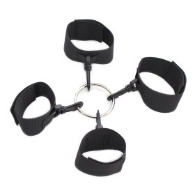 Nylon Wrist & Ankle Restraints with Center Ring