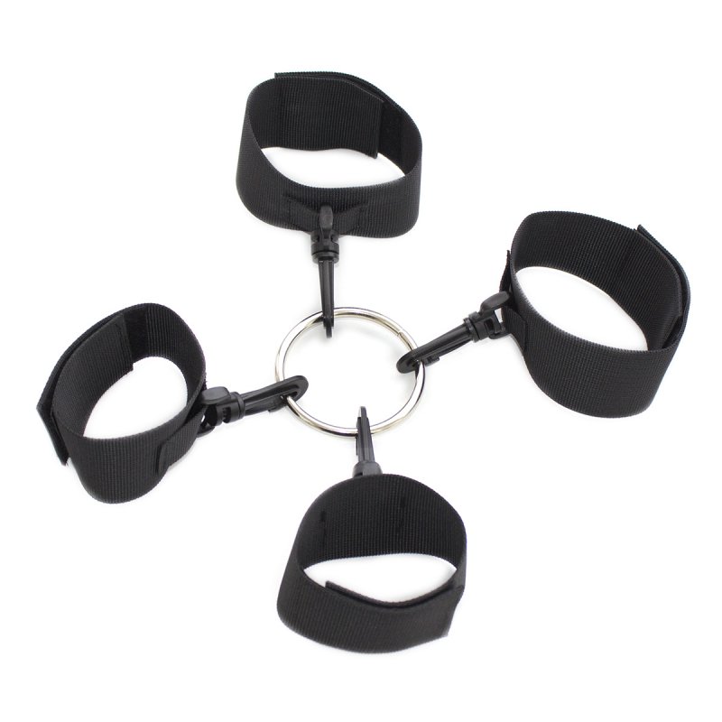 Nylon Wrist & Ankle Restraints with Center Ring