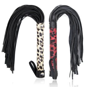 Bondage Leopard Fancy Flogger