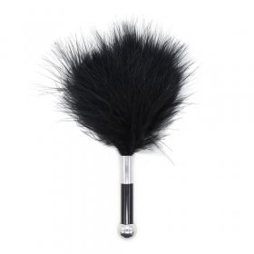 Tease Silver Rod Feather Tickler