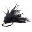 Pom Pom Feather Tickler With Metal Handle