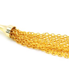 Golden Handle Chain Whip