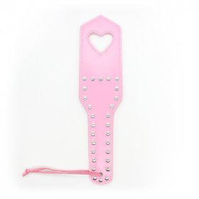 Heart Paddle With Studs