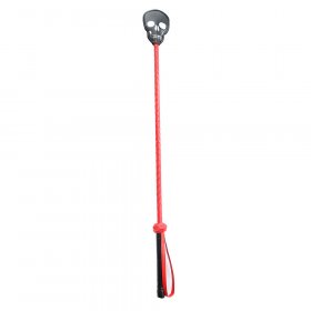 Skull Paddle Red Hand Crop