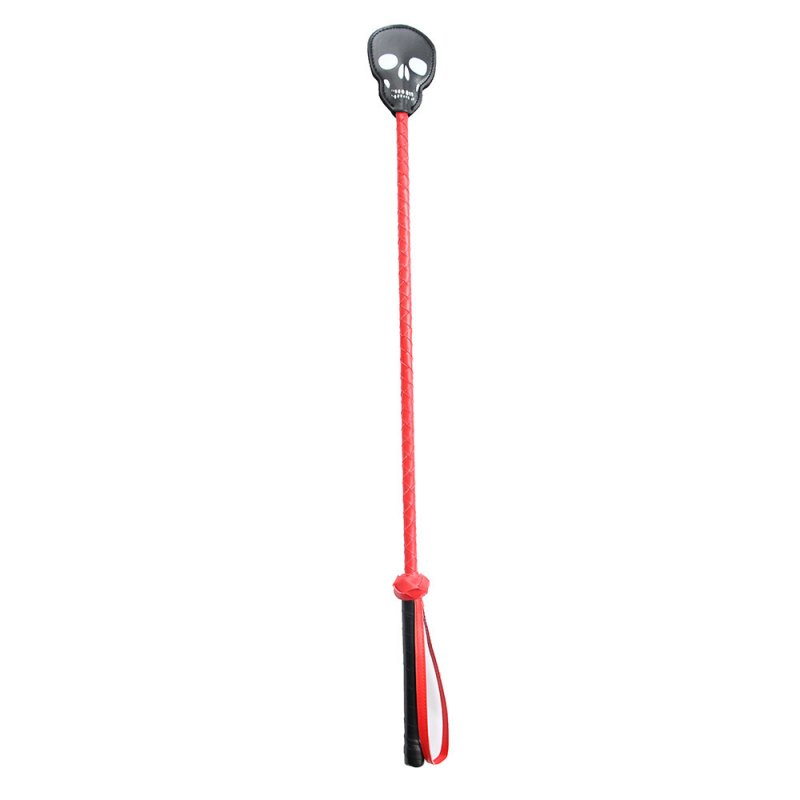 Skull Paddle Red Hand Crop