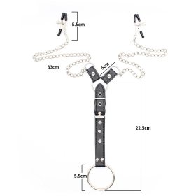 Nipple Clamps & Cock Ring Set