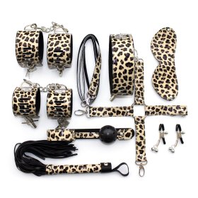 Leopard Bondage Kit - 8 Pcs