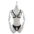Chained Bra and Crotch Women's Fetish Harness