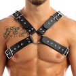 Deluxe Leather Chest Harness