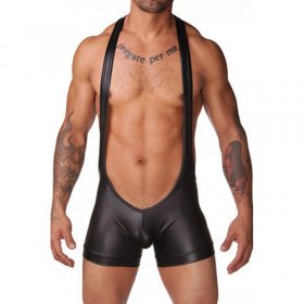 Men's Erotic Wrestler Pop Mankini Underwear