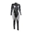 Faux Leather Cosplay Costume Bodysuit