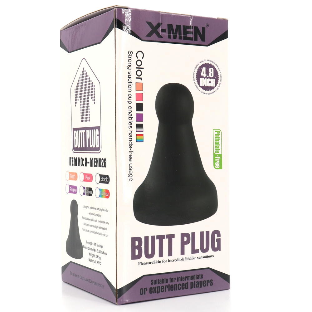 (image for) Liquid Silicone Strong Suction Butt Plug