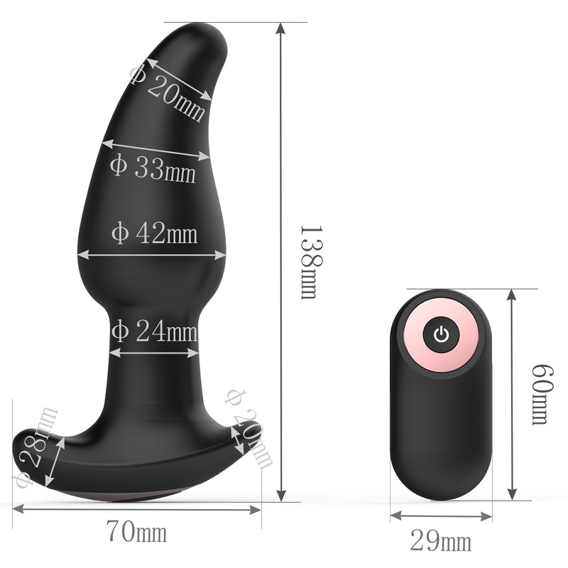 (image for) Rotation Prostate Massager with 10 Vibration