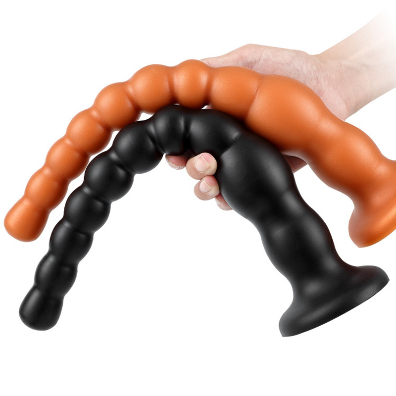 (image for) Suction Silicone Anal Beads
