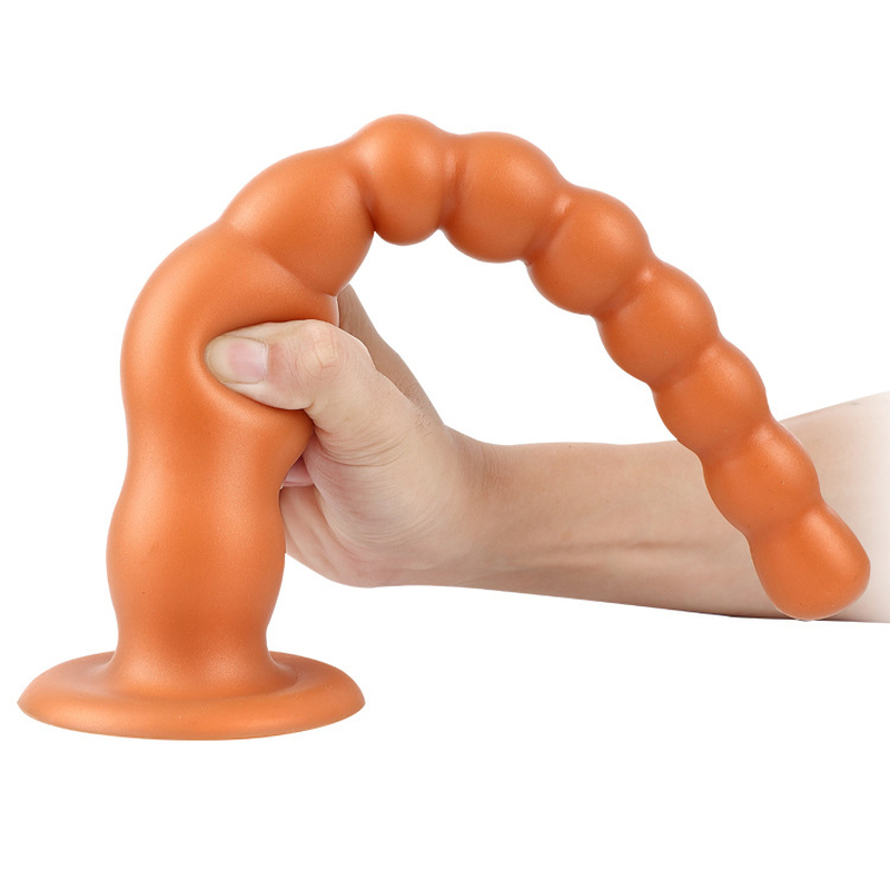 (image for) Suction Silicone Anal Beads