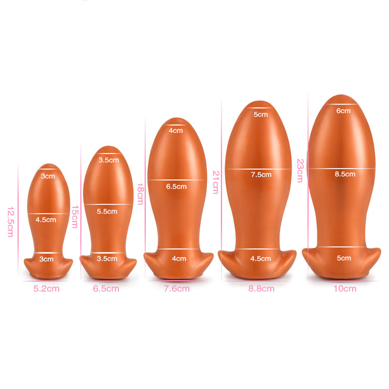 (image for) Dragon Egg Soft Silicone Butt Plug