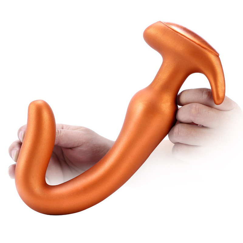 (image for) Golden Dragon Silicone Prostate Massager