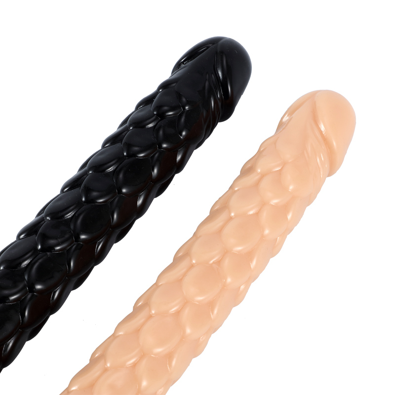 (image for) Scale Pattern 50 cm/19.7 inch PVC Dildo