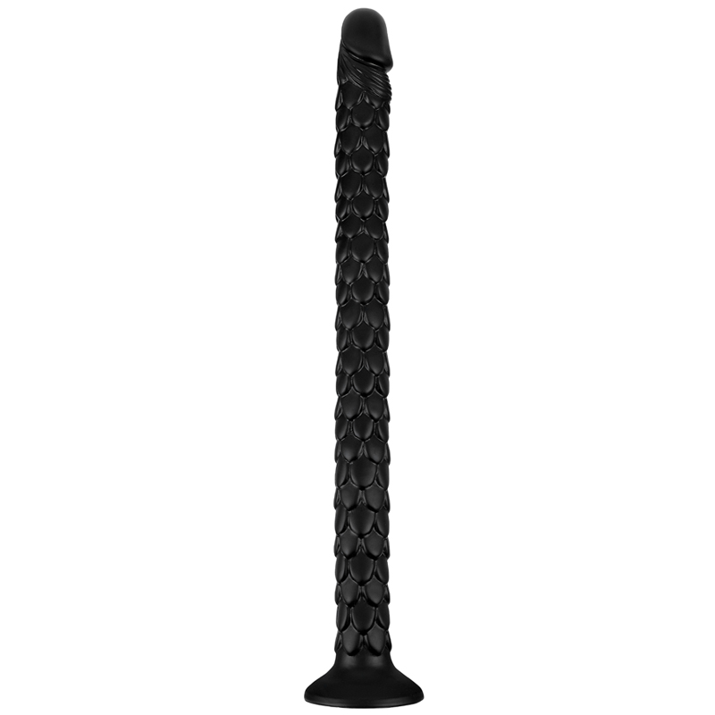 (image for) Scale Pattern 50 cm/19.7 inch Silicone Dildo
