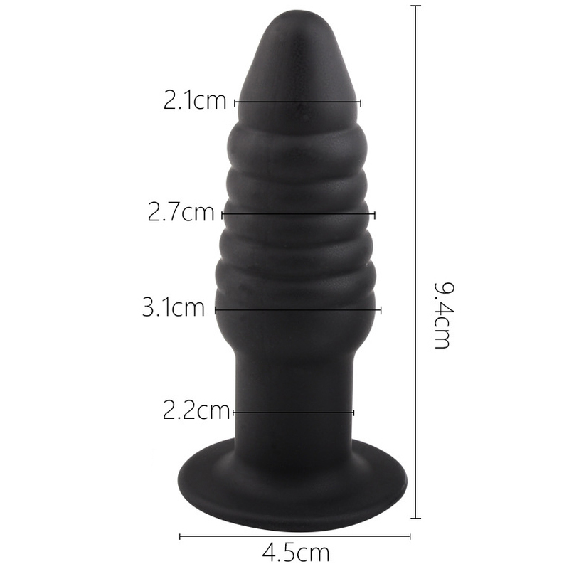 (image for) Silicone Finger Butt Plug