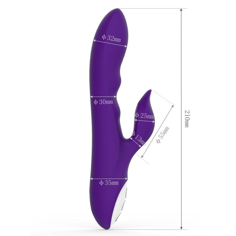 (image for) Silicone Rechargeable Rabbit Vibrator