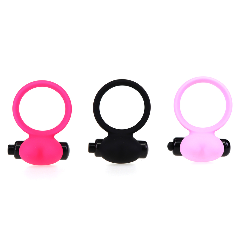 (image for) Heart Silicone Vibration Cock Ring