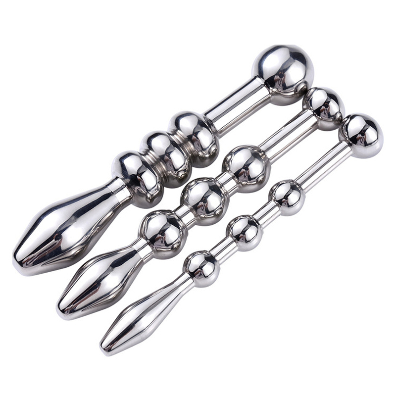 (image for) Solid Beads Urethral Sounds Penis Plug